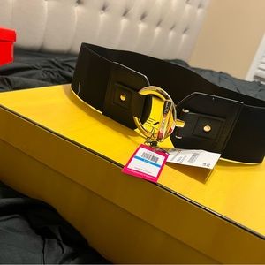 Wide waist dress belt L-XL